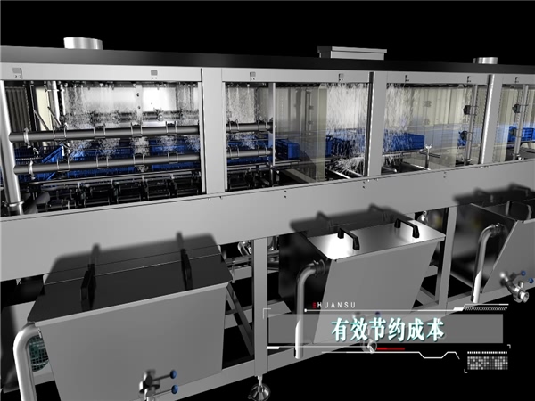 全自動(dòng)洗筐機(jī)，大洋牌周轉(zhuǎn)箱清洗機(jī)，啤酒筐清洗機(jī)
