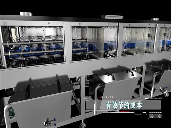 全自動(dòng)洗筐機(jī)，大洋牌周轉(zhuǎn)箱清洗機(jī)，啤酒筐清洗機(jī)